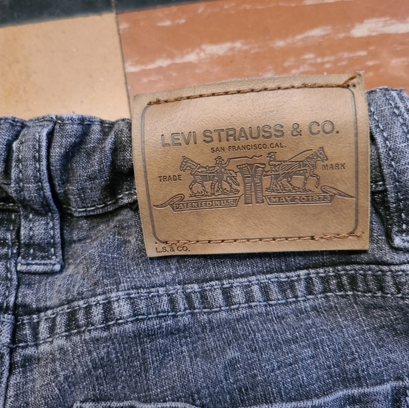 Levi's bootcut jeans denim in a youth girls size 10. Gray heathered EUC - Picture 4 of 13